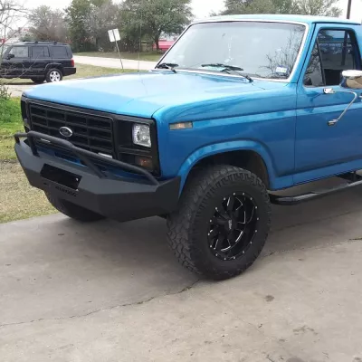 FORD F150 1980-1986 with CLASSIC FRONT Weld It Yourself STANDARD installed