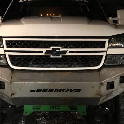 CHEVY 2500-3500HD 2003-2007 with CLASSIC FRONT Weld It Yourself STANDARD installed