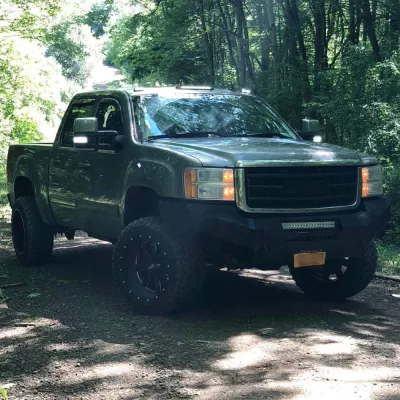 GMC 1500 2007.5-2013 with CLASSIC FRONT W.I.Y.KIT STANDARD installed