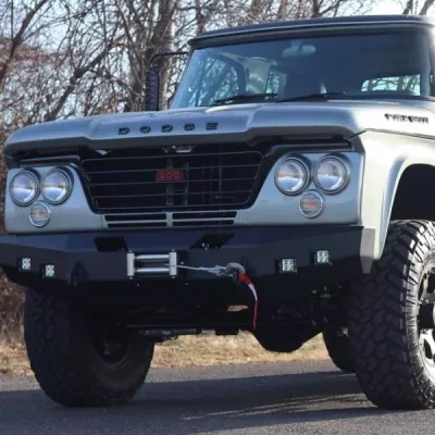 DODGE 1500 MEGA CAB 2006-2008 with CLASSIC FRONT Weld It Yourself Offroad installed