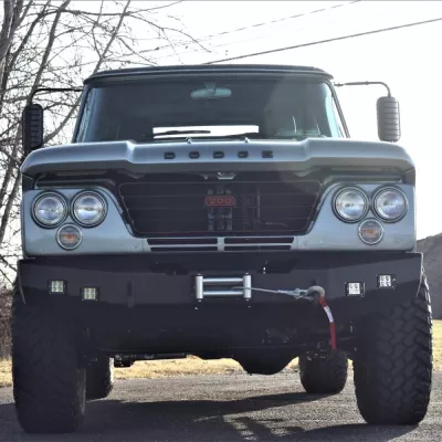 DODGE 1500 MEGA CAB 2006-2008 with CLASSIC FRONT Weld It Yourself Offroad installed