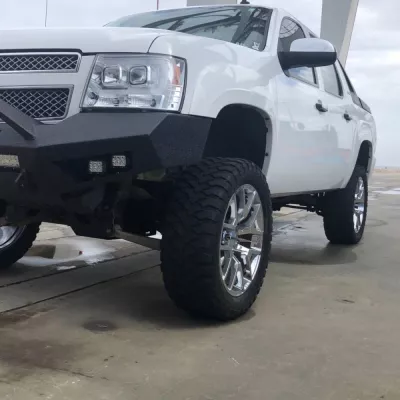 CHEVY AVALANCHE 1500 NO CLAD 2007-2013 with PRECISION FRONT Weld It Yourself STANDARD installed