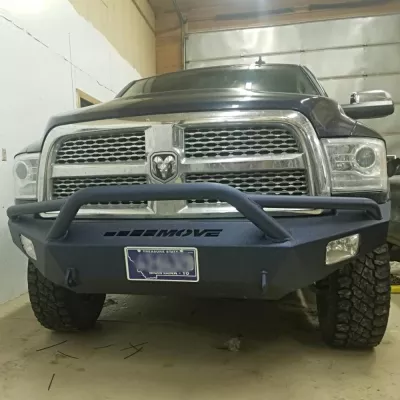 DODGE 2500-3500 2010-2018 with PRECISION FRONT W.I.Y.KIT STANDARD installed