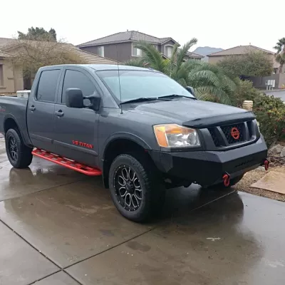NISSAN TITAN 2003-2015 with CLASSIC FRONT W.I.Y.KIT STANDARD installed