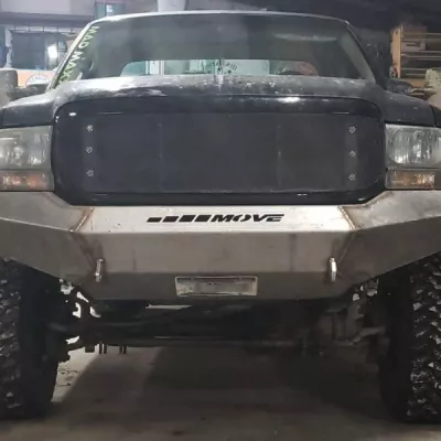 FORD F250-350 1999-2004 with PRECISION FRONT W.I.Y.KIT STANDARD installed