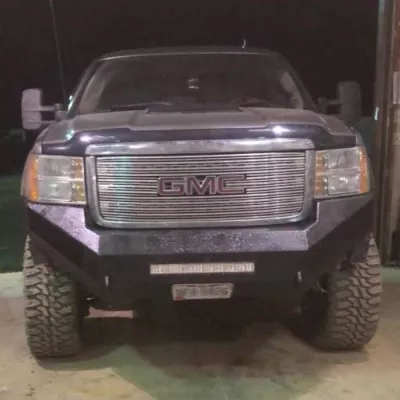GMC 2500-3500HD 2011-2014 with CLASSIC FRONT Weld It Yourself STANDARD installed