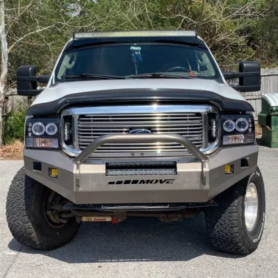 FORD F250-350 1999-2004 with CLASSIC FRONT W.I.Y.KIT STANDARD installed