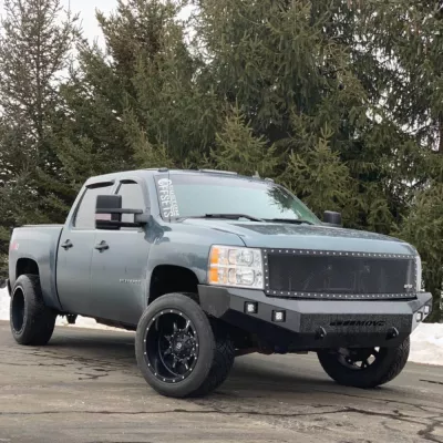 CHEVY 1500 2007.5-2013 with CLASSIC FRONT Weld It Yourself STANDARD installed