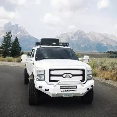 FORD F250-350 2011-2016 with CLASSIC FRONT W.I.Y.KIT STANDARD installed