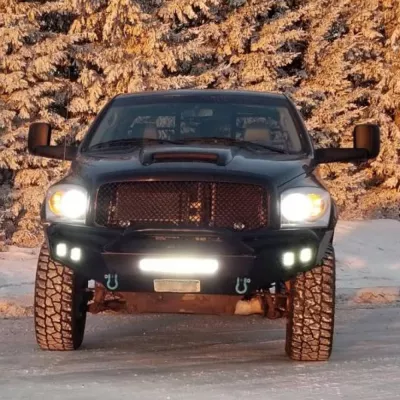 DODGE 1500 2006-2008 with PRECISION FRONT W.I.Y.KIT STANDARD installed