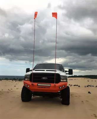 FORD F250-350 1999-2004 with CLASSIC FRONT W.I.Y.KIT STANDARD installed