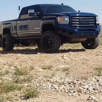 GMC 2500-3500HD 2015-2019 with CLASSIC FRONT W.I.Y.KIT STANDARD installed