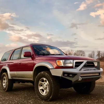 TOYOTA 4RUNNER 1999-2002 with PRECISION FRONT Weld It Yourself STANDARD installed