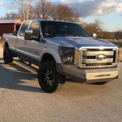 FORD F250-350 2011-2016 with CLASSIC FRONT W.I.Y.KIT STANDARD installed