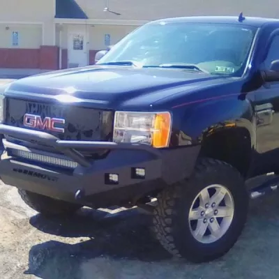 GMC 1500 2007.5-2013 with CLASSIC FRONT W.I.Y.KIT STANDARD installed