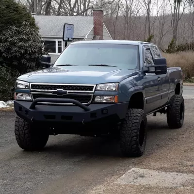 CHEVY 1500 2003-2007 with CLASSIC FRONT Weld It Yourself STANDARD installed