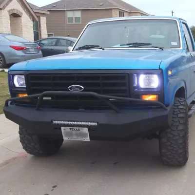 FORD F150 1980-1986 with CLASSIC FRONT Weld It Yourself STANDARD installed