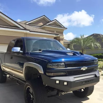 CHEVY 1500 1999-2002 with CLASSIC FRONT Weld It Yourself STANDARD installed