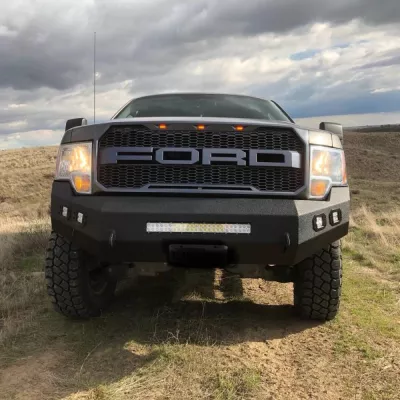 FORD F150 2009-2014 with CLASSIC FRONT Weld It Yourself STANDARD installed