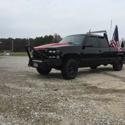 CHEVY 1500 1988-1998 with CLASSIC FRONT Weld It Yourself STANDARD installed