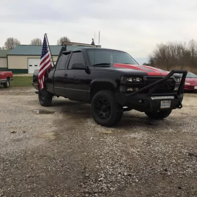 CHEVY 1500 1988-1998 with CLASSIC FRONT Weld It Yourself STANDARD installed