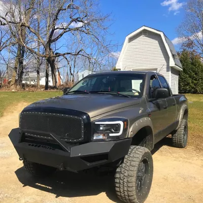 DODGE 1500 2006-2008 with PRECISION FRONT W.I.Y.KIT STANDARD installed