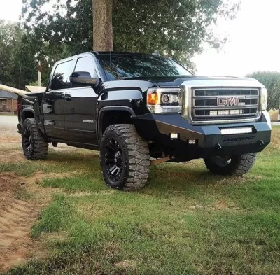 GMC 1500 2014-2015 with CLASSIC FRONT W.I.Y.KIT STANDARD installed