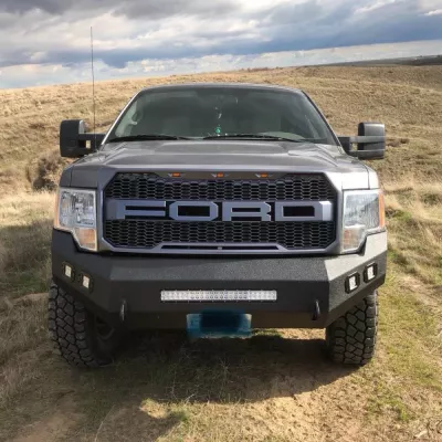 FORD F150 2009-2014 with CLASSIC FRONT Weld It Yourself STANDARD installed