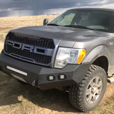 FORD F150 2009-2014 with CLASSIC FRONT Weld It Yourself STANDARD installed