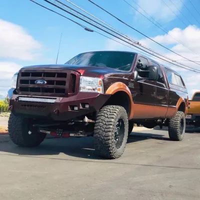 FORD F250-350 1999-2004 with CLASSIC FRONT W.I.Y.KIT STANDARD installed