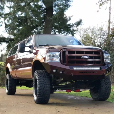 FORD F250-350 1999-2004 with CLASSIC FRONT W.I.Y.KIT STANDARD installed