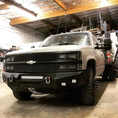 CHEVY 2500-3500HD 1988-1998 with CLASSIC FRONT W.I.Y.KIT STANDARD installed