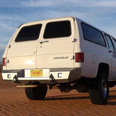 CHEVY SUBURBAN 1500 1973-1980 with CLASSIC REAR Weld It Yourself STANDARD installed