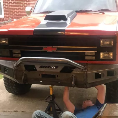 CHEVY FULL SIZE BLAZER 1981-1991 with CLASSIC FRONT W.I.Y.KIT OFFROAD installed
