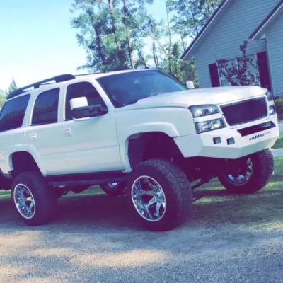 CHEVY TAHOE 2000-2006 with CLASSIC FRONT Weld It Yourself STANDARD installed