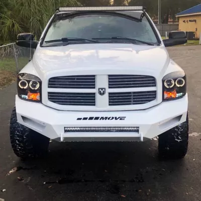 DODGE 2500-3500 2006-2009 with PRECISION FRONT W.I.Y.KIT STANDARD installed