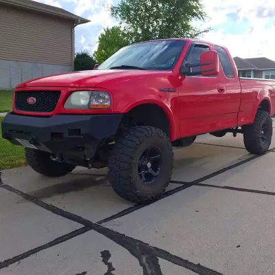 FORD F150 1999-2003 with CLASSIC FRONT Weld It Yourself STANDARD installed
