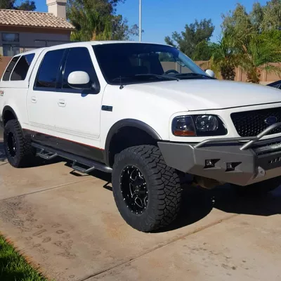 FORD F150 1999-2003 with CLASSIC FRONT Weld It Yourself STANDARD installed