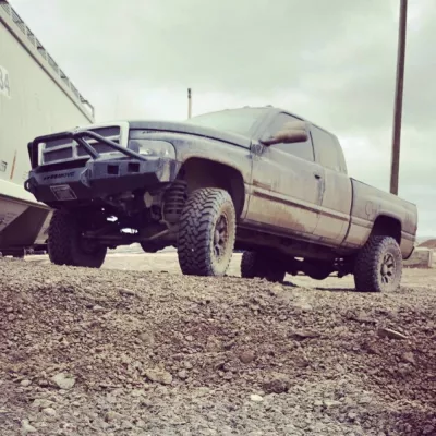 DODGE 2500-3500 1994-2002 with CLASSIC FRONT Weld It Yourself STANDARD installed