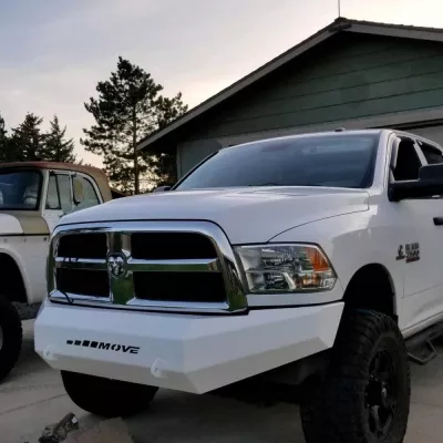 DODGE 2500-3500 2010-2018 with CLASSIC FRONT Weld It Yourself STANDARD installed