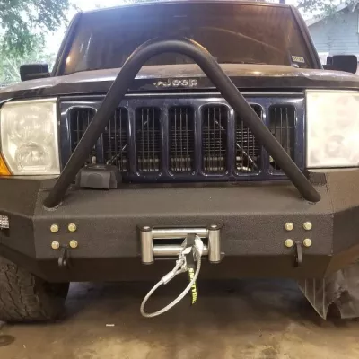 JEEP COMMANDER 2005-2010 with CLASSIC FRONT Weld It Yourself STANDARD installed
