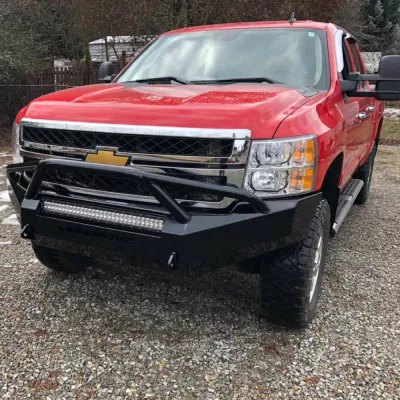 CHEVY 2500-3500HD 2011-2014 with CLASSIC FRONT Weld It Yourself STANDARD installed