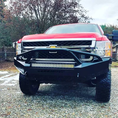 CHEVY 2500-3500HD 2011-2014 with CLASSIC FRONT Weld It Yourself STANDARD installed