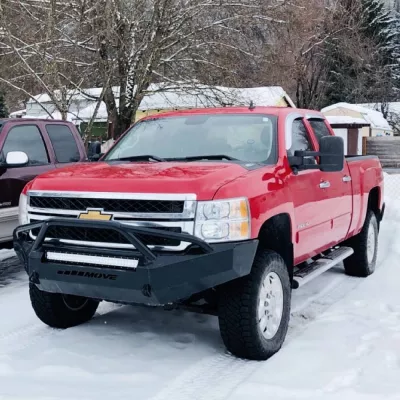 CHEVY 2500-3500HD 2011-2014 with CLASSIC FRONT Weld It Yourself STANDARD installed