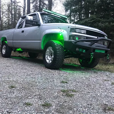 CHEVY 2500-3500HD 1988-1998 with PRECISION FRONT W.I.Y.KIT STANDARD installed