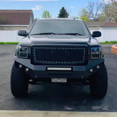 GMC 1500 2007.5-2013 with CLASSIC FRONT W.I.Y.KIT STANDARD installed