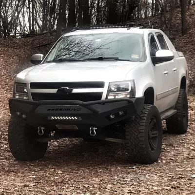 CHEVY AVALANCHE 1500 NO CLAD 2007-2013 with PRECISION FRONT Weld It Yourself STANDARD installed
