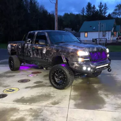 CHEVY 2500-3500HD 2003-2007 with PRECISION FRONT Weld It Yourself STANDARD installed