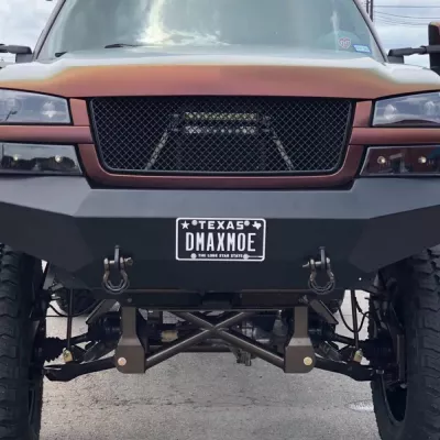 CHEVY 2500-3500HD 2003-2007 with PRECISION FRONT Weld It Yourself STANDARD installed