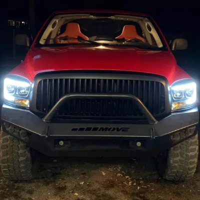 DODGE 1500 2006-2008 with PRECISION FRONT W.I.Y.KIT STANDARD installed